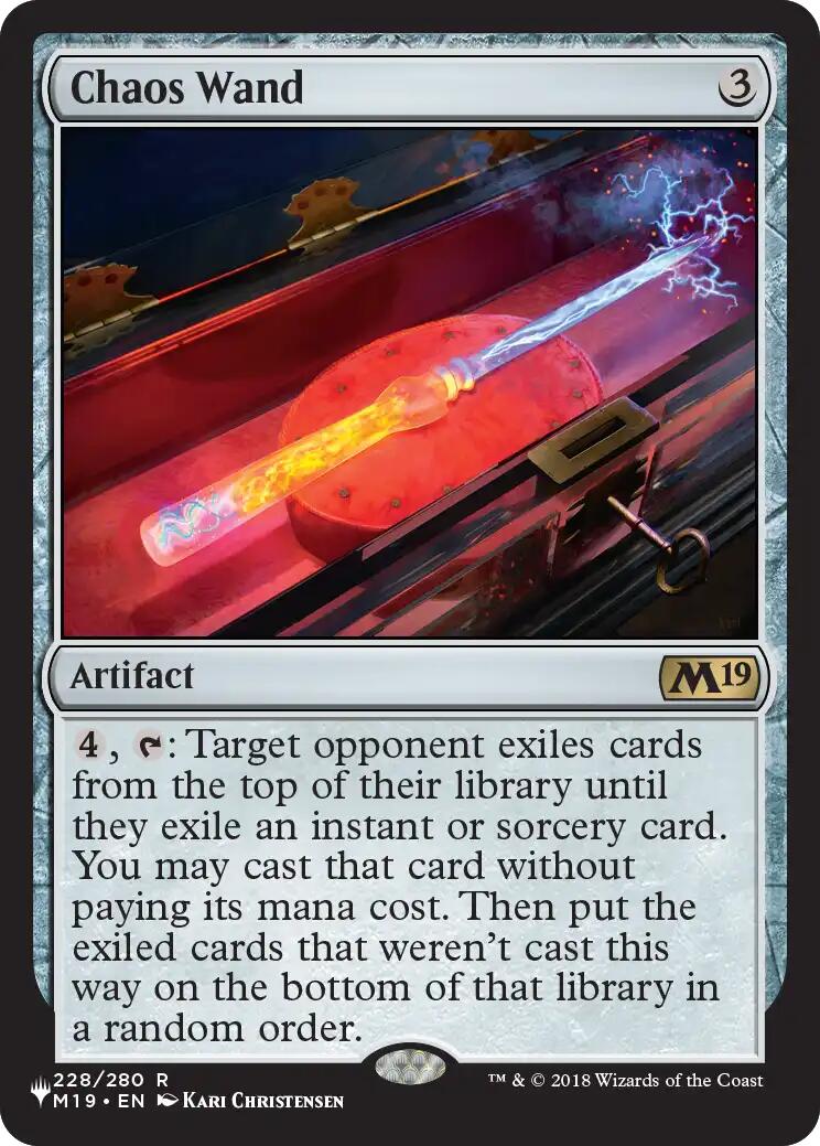Chaos Wand [The List] | Card Citadel