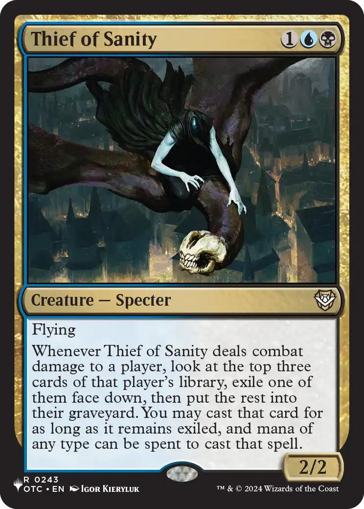 Thief of Sanity [The List] | Card Citadel