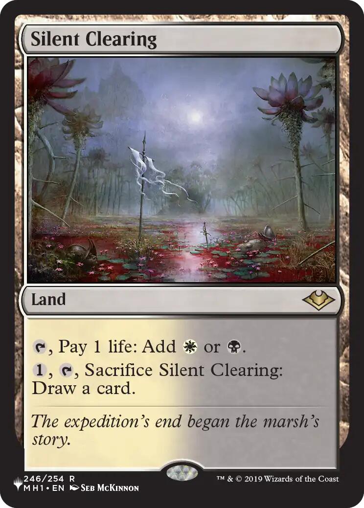 Silent Clearing [The List] | Card Citadel