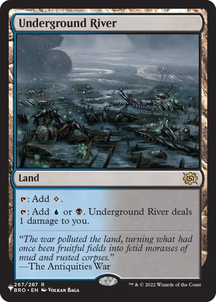 Underground River [The List] | Card Citadel