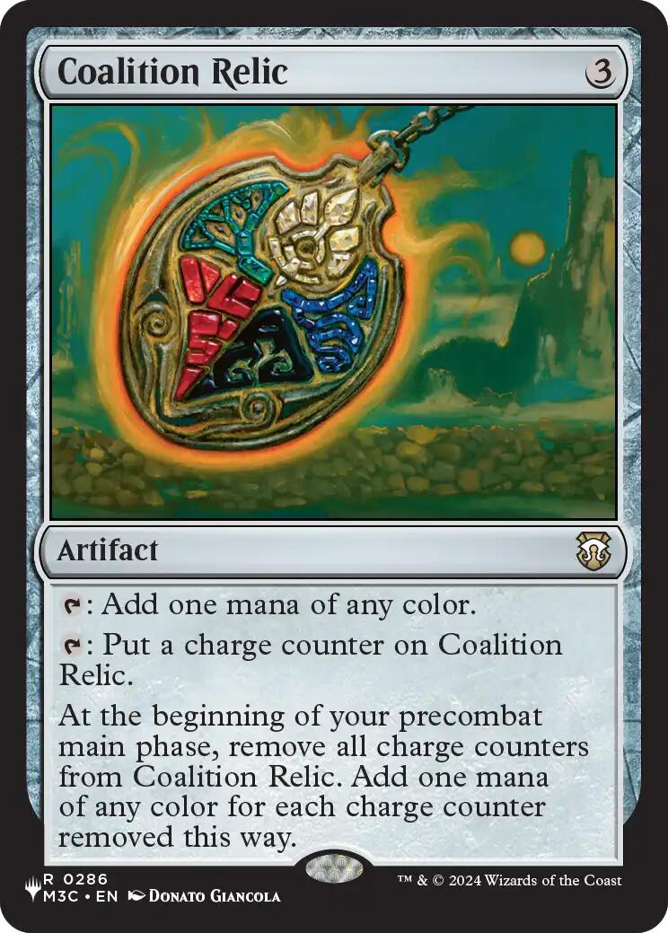 Coalition Relic (M3C) [The List] | Card Citadel