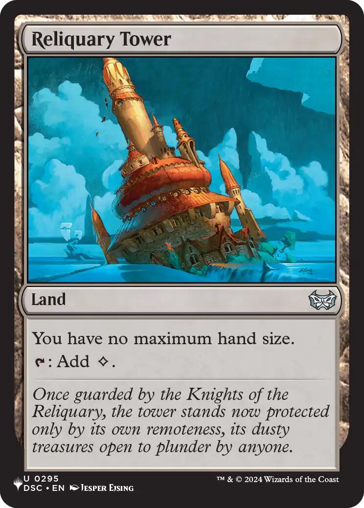 Reliquary Tower (DSC) [The List] | Card Citadel