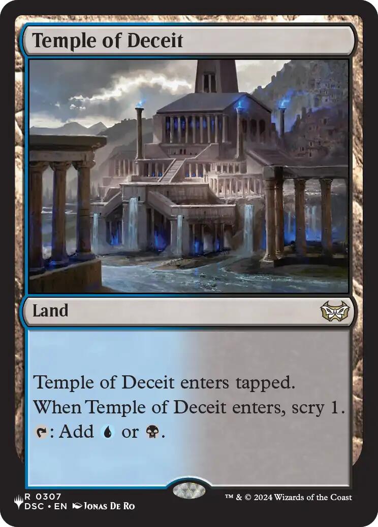 Temple of Deceit [The List] | Card Citadel