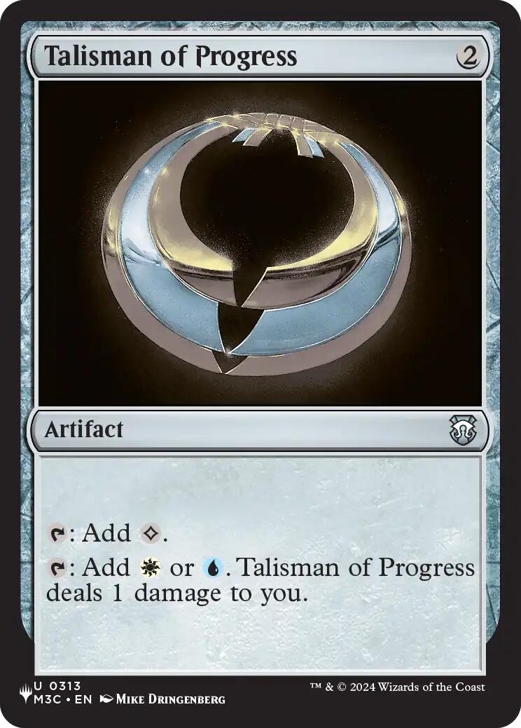 Talisman of Progress [The List] | Card Citadel