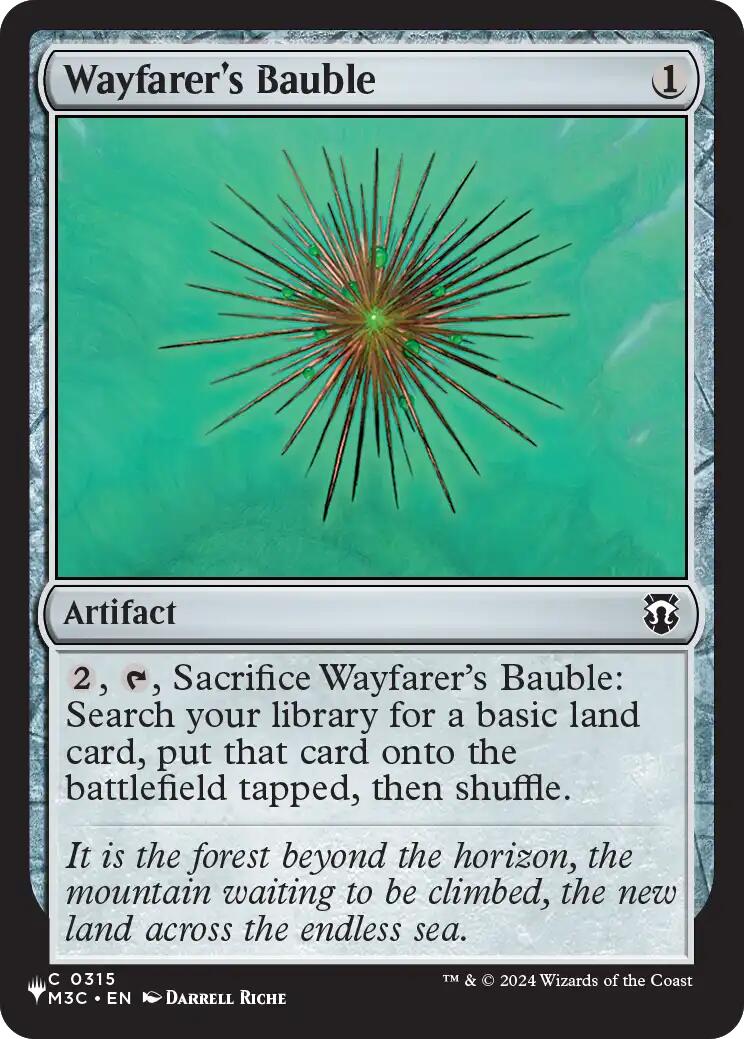 Wayfarer's Bauble (M3C) [The List] | Card Citadel