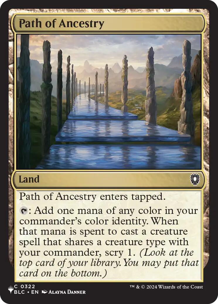 Path of Ancestry (BLC) [The List] | Card Citadel