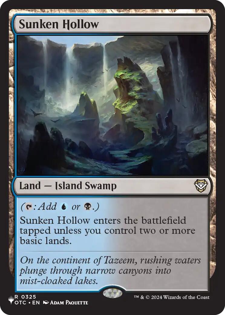 Sunken Hollow [The List] | Card Citadel