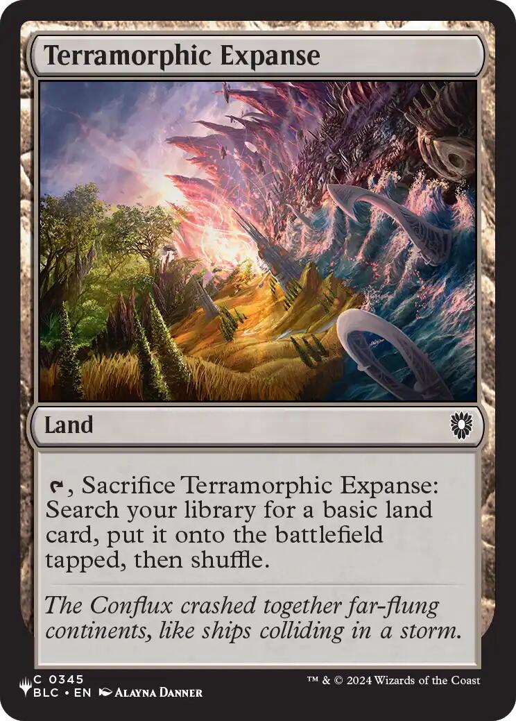 Terramorphic Expanse (BLC) [The List] | Card Citadel