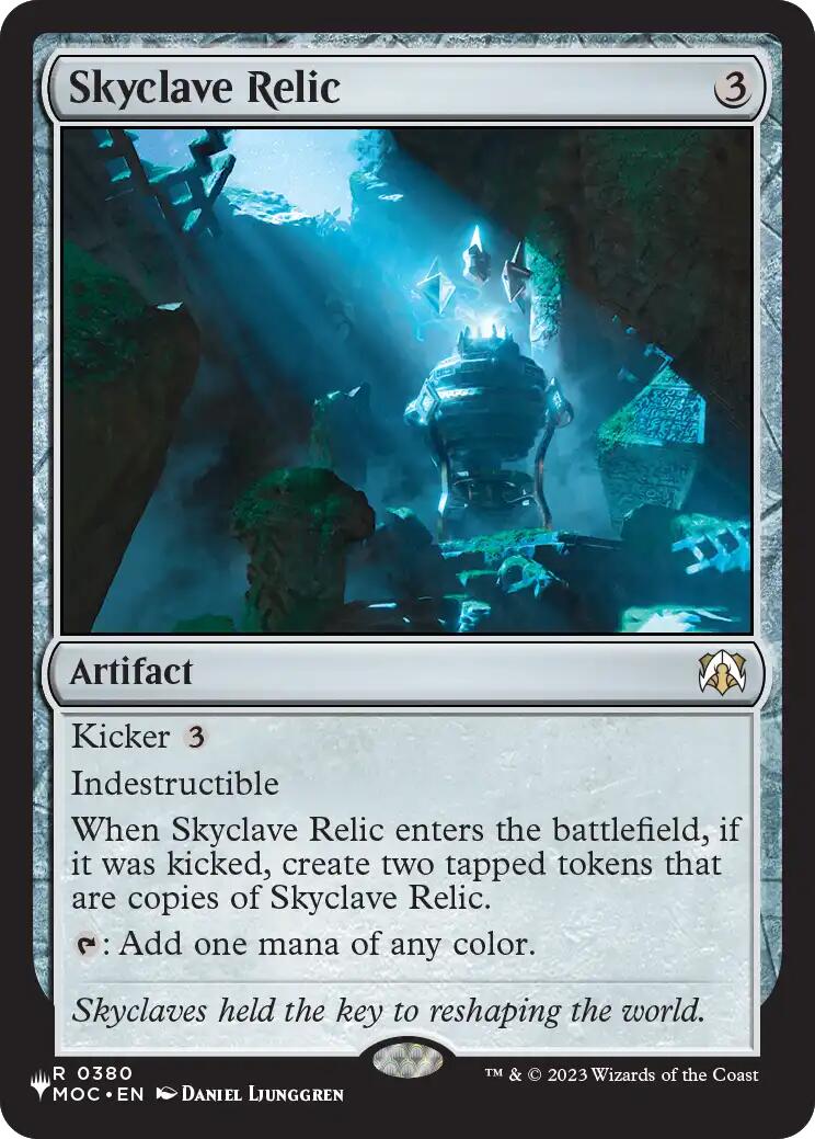 Skyclave Relic [The List] | Card Citadel