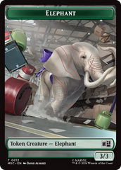 Rhino (013) // Elephant (012) Double-Sided Token [Marvel Super Heroes Commander Tokens] | Card Citadel