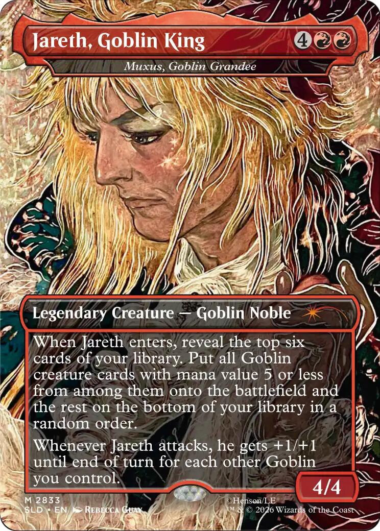 Jareth, Goblin King - Muxus, Goblin Grandee [Secret Lair Drop Series] | Card Citadel