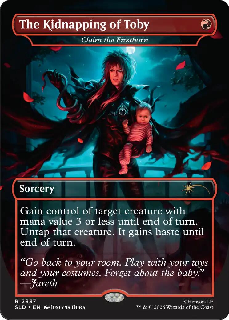 The Kidnapping of Toby - Claim the Firstborn [Secret Lair Drop Series] | Card Citadel