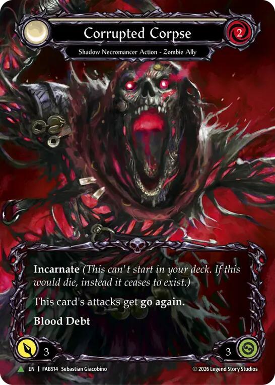 Corrupted Corpse (C) (Marvel) [FAB514] (Promo)  Cold Foil | Card Citadel