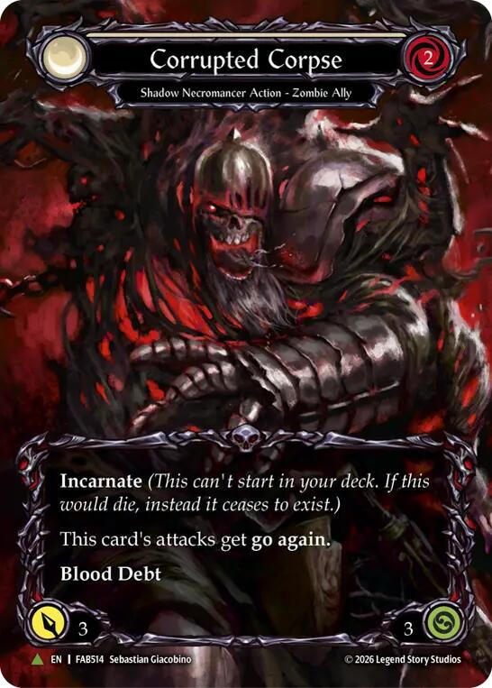 Corrupted Corpse (G) (Marvel) [FAB514] (Promo)  Cold Foil | Card Citadel