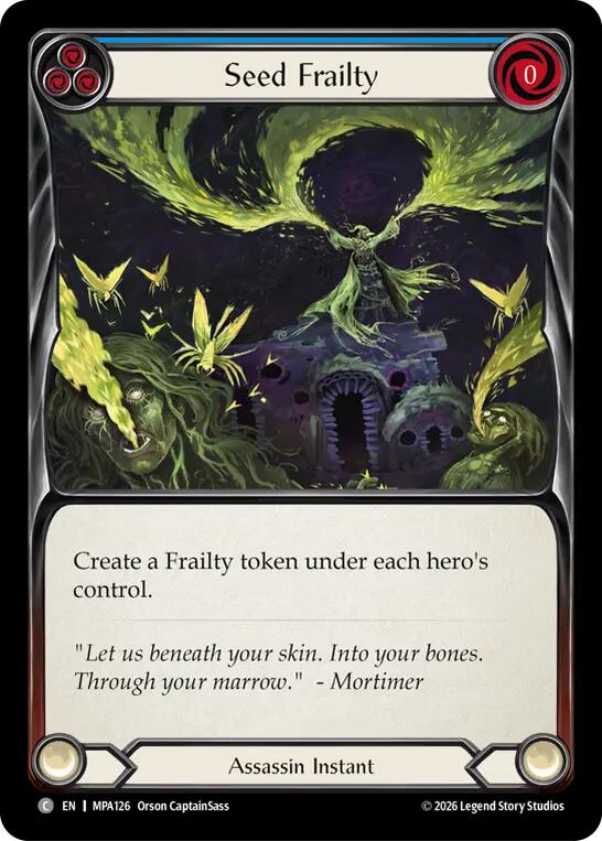 Seed Frailty [MPA126] (Promo) | Card Citadel