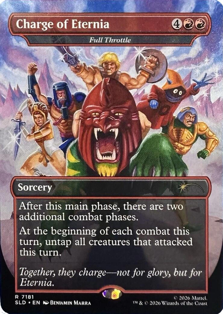 Charge of Eternia - Full Throttle [Secret Lair Drop Series] | Card Citadel