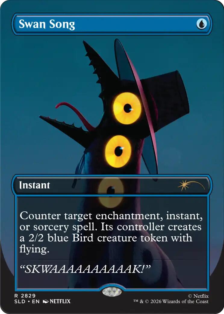 Swan Song (2829) [Secret Lair Drop Series] | Card Citadel