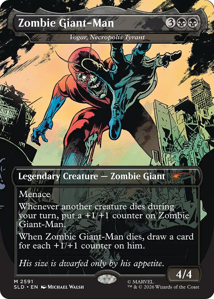 Zombie Giant-Man - Vogar, Necropolis Tyrant [Secret Lair Drop Series] | Card Citadel