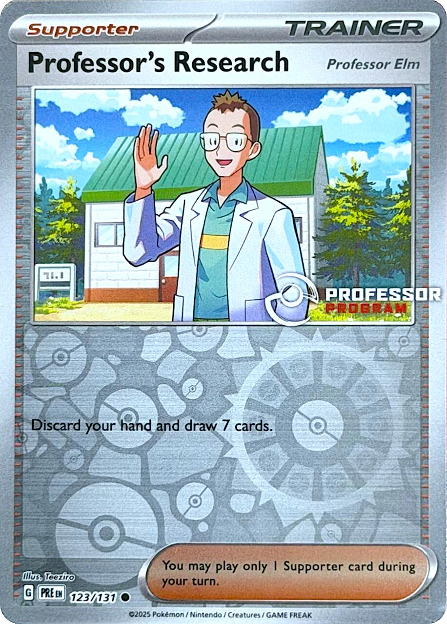 Professor's Research [Professor Elm] - 123/131 [Professor Program Promos] | Card Citadel