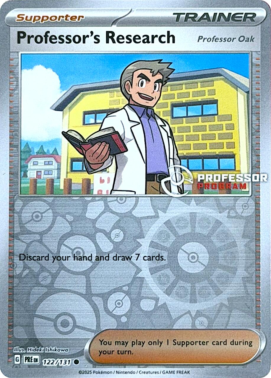 Professor's Research [Professor Oak] - 122/131 [Professor Program Promos] | Card Citadel