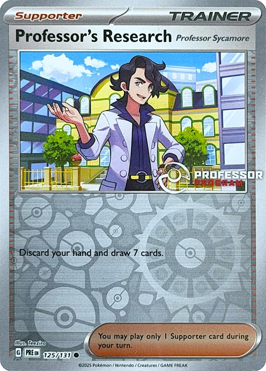 Professor's Research [Professor Sycamore] - 125/131 [Professor Program Promos] | Card Citadel