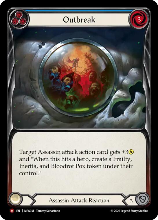 Outbreak [MPA031] (Mastery Pack Assassin) | Card Citadel