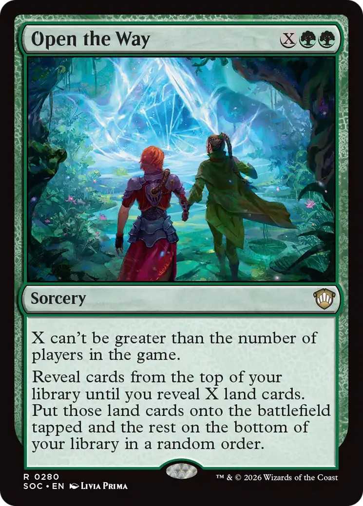 Open the Way [Secrets of Strixhaven Commander] | Card Citadel