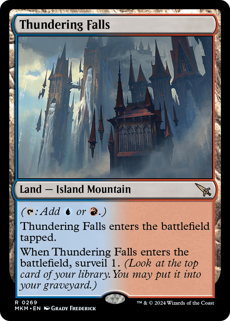 Thundering Falls [Murders at Karlov Manor] | Card Citadel