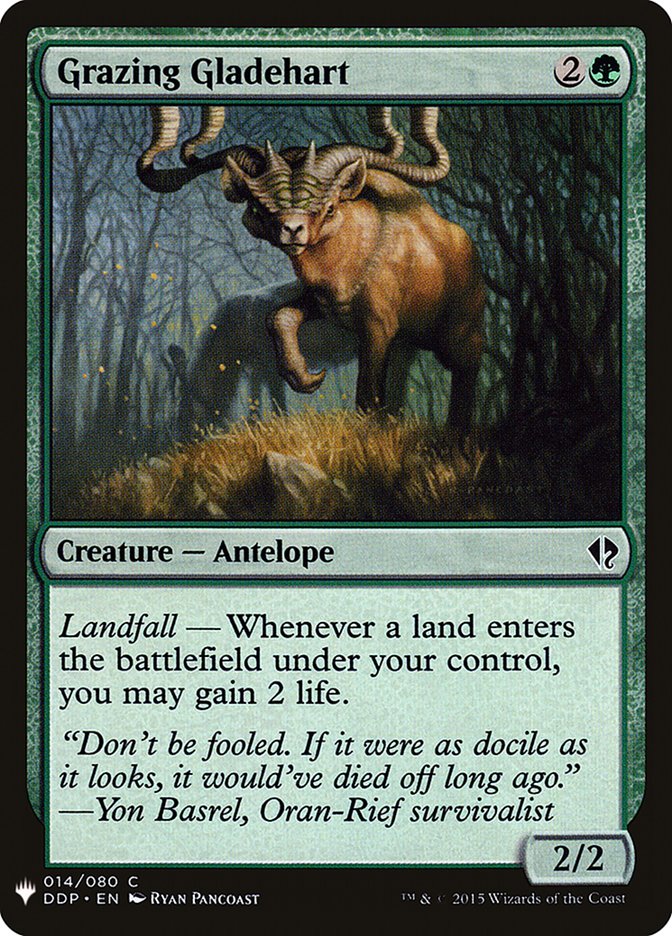 Grazing Gladehart [Mystery Booster] | Card Citadel