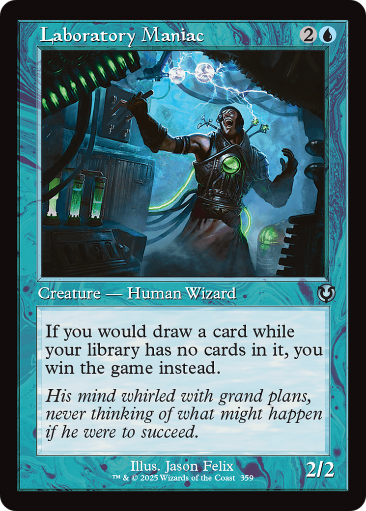 Laboratory Maniac (Retro Frame) [Innistrad Remastered] | Card Citadel