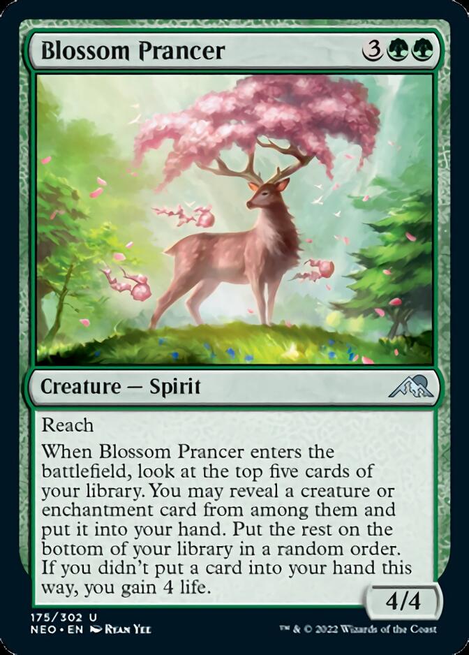 Blossom Prancer [Kamigawa: Neon Dynasty] | Card Citadel