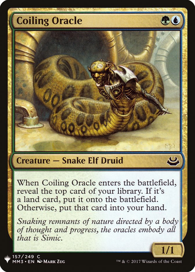 Coiling Oracle [Mystery Booster] | Card Citadel