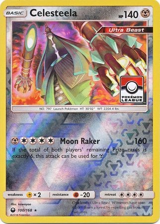 Celesteela (100/168) (League Promo) [Sun & Moon: Celestial Storm] | Card Citadel