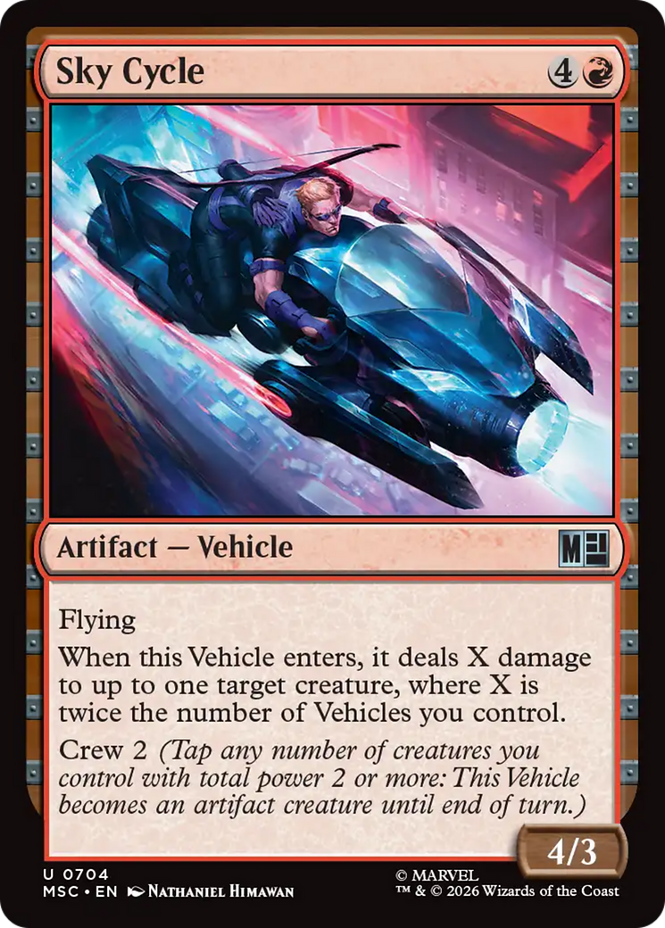 Sky Cycle [Marvel Super Heroes Commander] | Card Citadel