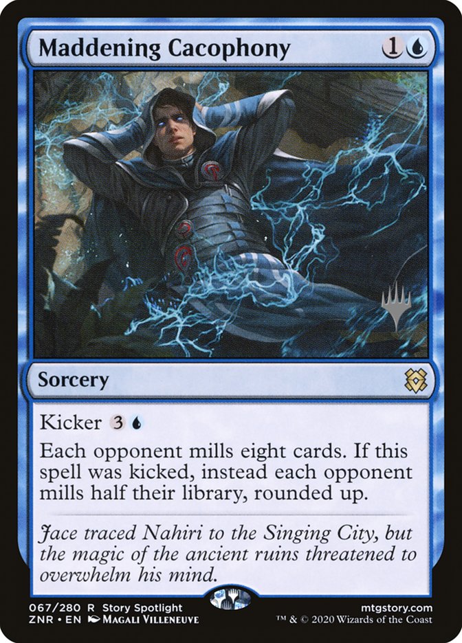 Maddening Cacophony (Promo Pack) [Zendikar Rising Promos] | Card Citadel