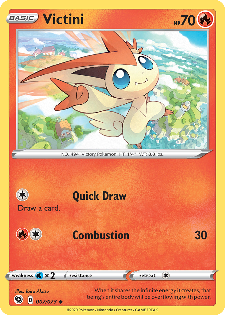 Victini (007/073) [Sword & Shield: Champion's Path] | Card Citadel