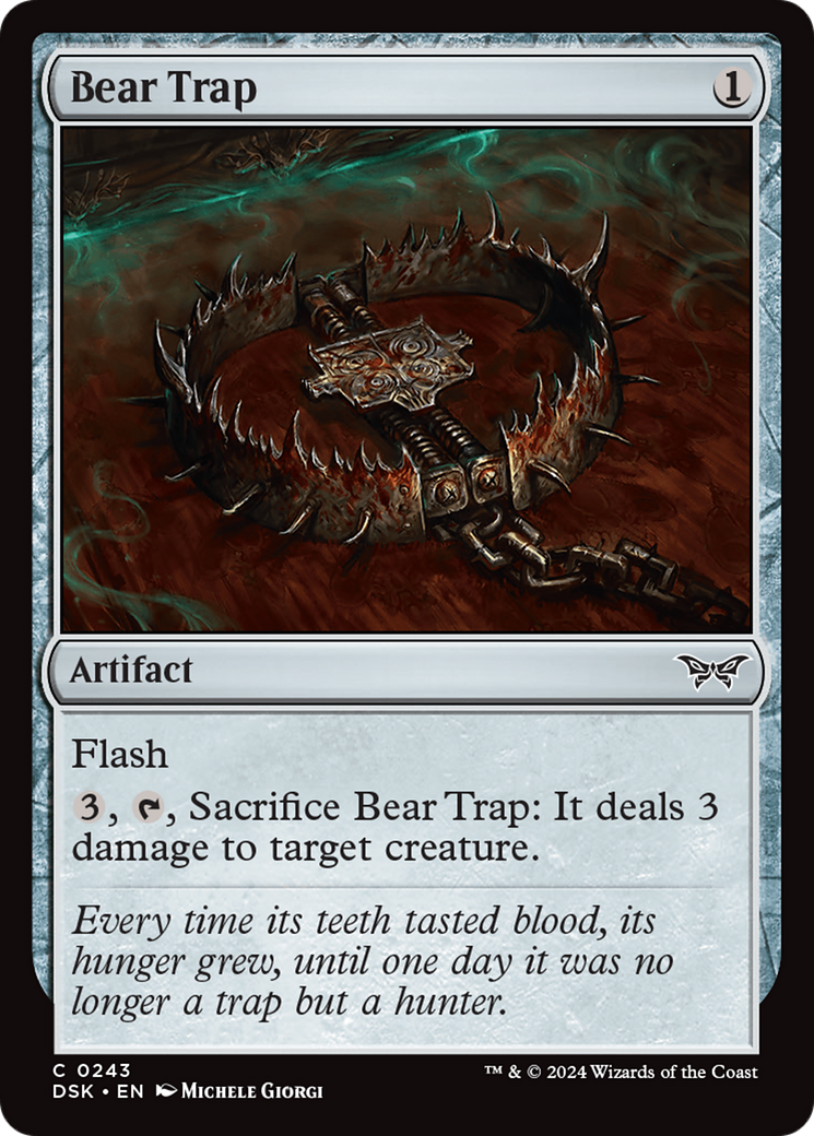 Bear Trap [Duskmourn: House of Horror] | Card Citadel