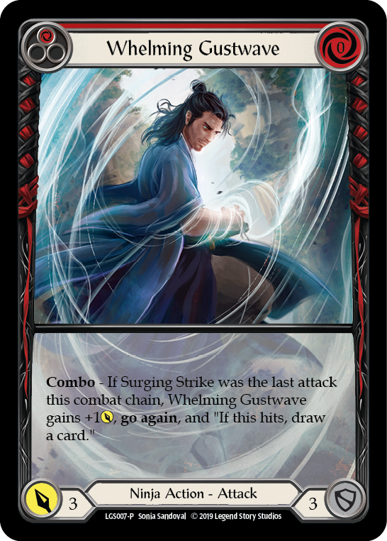 Whelming Gustwave (Red) [LGS007-P] (Promo)  1st Edition Normal | Card Citadel