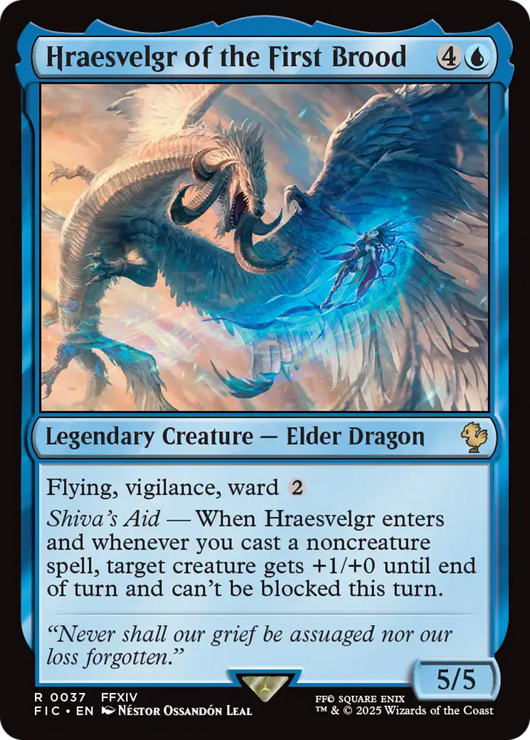 Hraesvelgr of the First Brood [FINAL FANTASY Commander] | Card Citadel