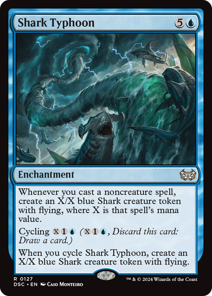 Shark Typhoon [Duskmourn: House of Horror Commander] | Card Citadel