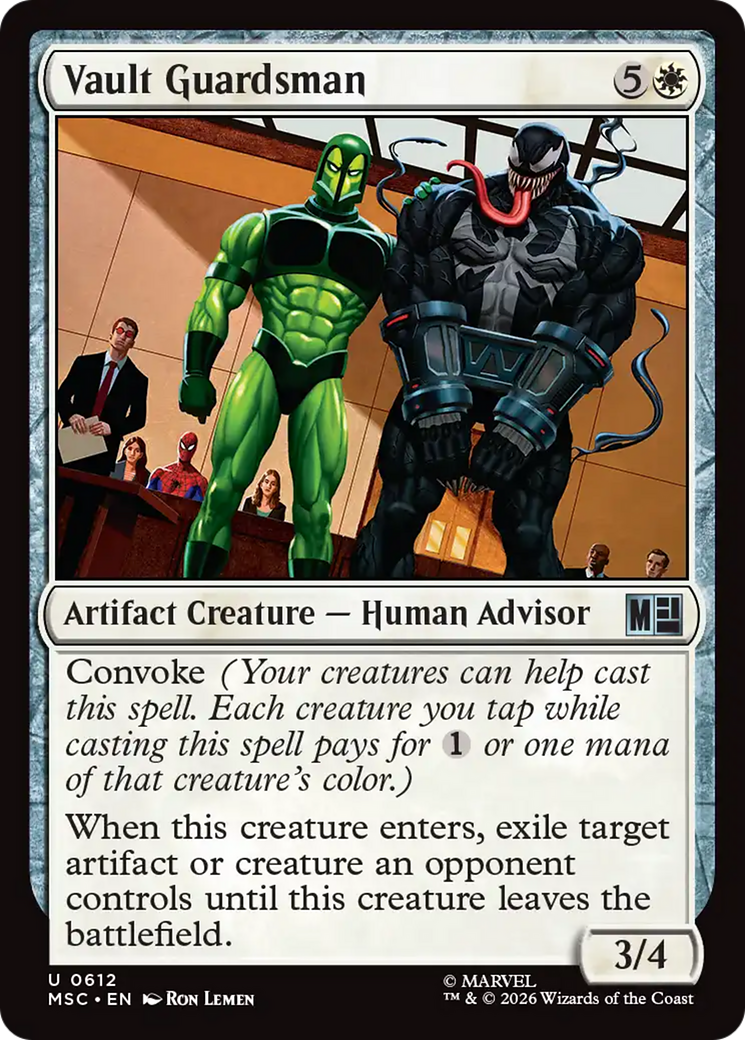 Vault Guardsman [Marvel Super Heroes Commander] | Card Citadel