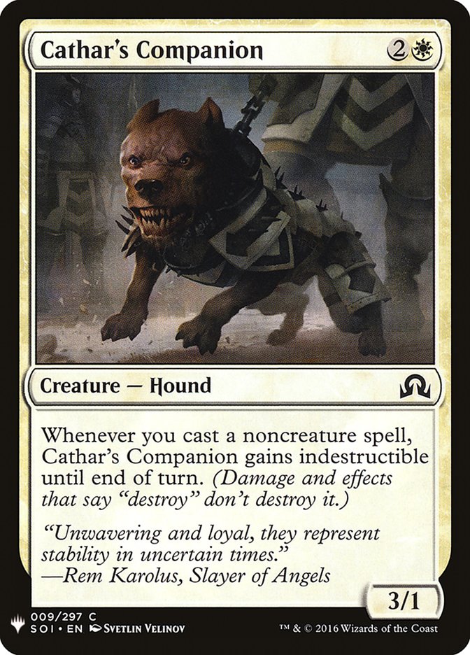 Cathar's Companion [Mystery Booster] | Card Citadel