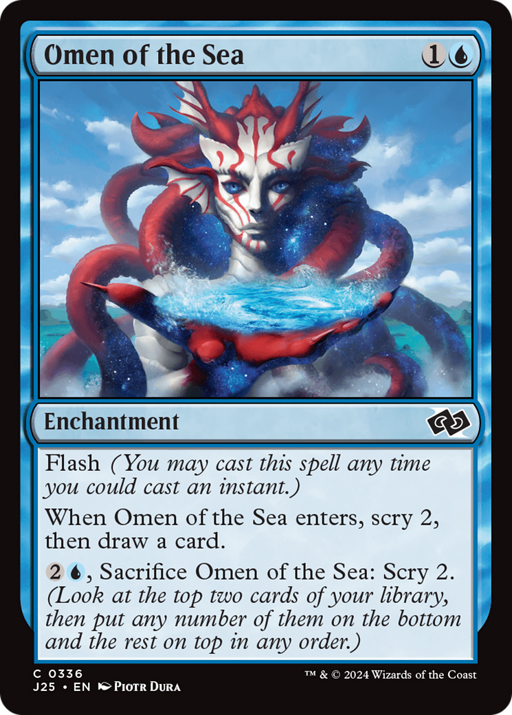 Omen of the Sea [Foundations Jumpstart] | Card Citadel