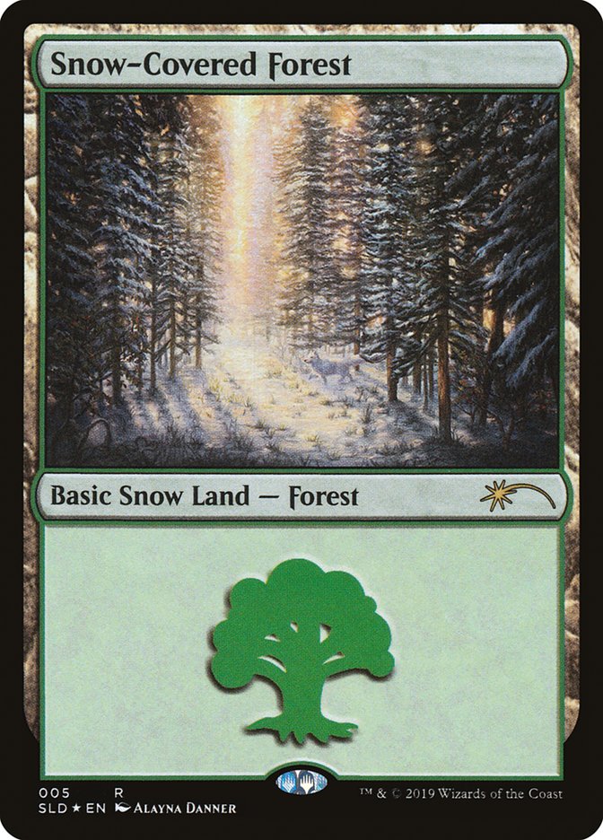 Snow-Covered Forest (005) [Secret Lair Drop Series] | Card Citadel