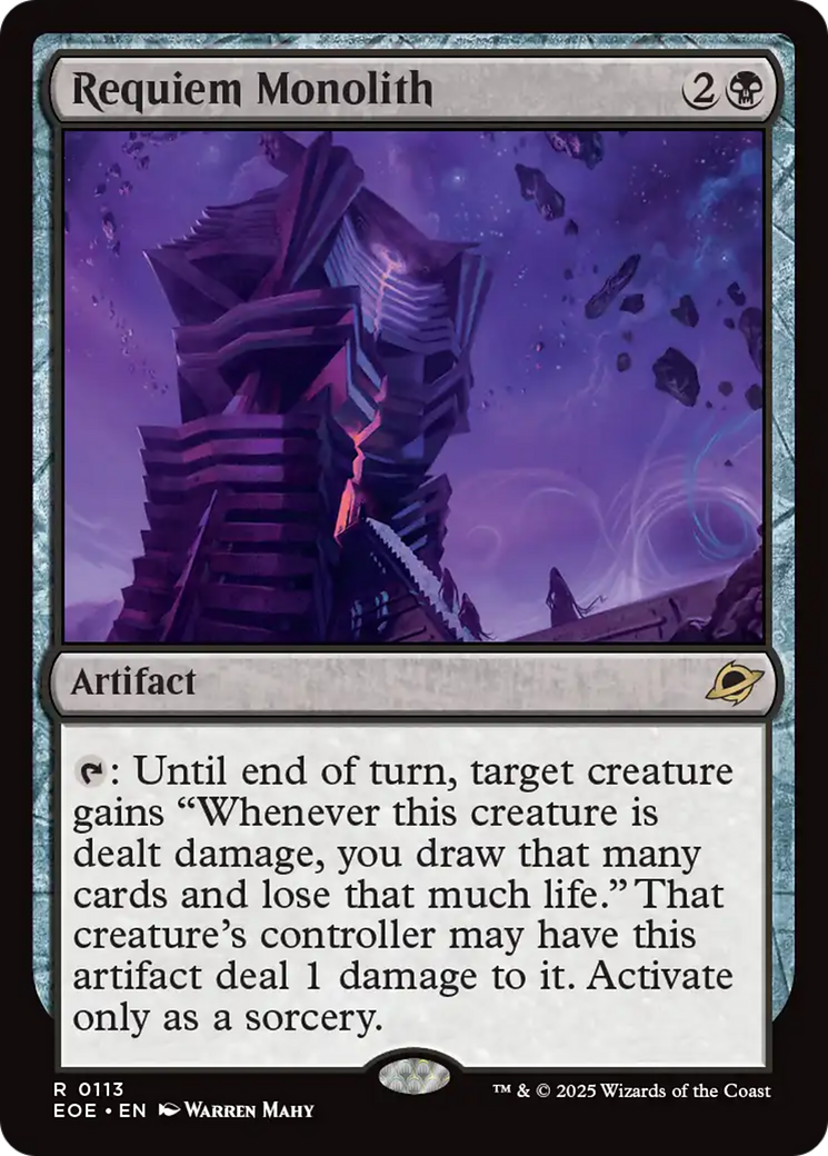 Requiem Monolith [Edge of Eternities] | Card Citadel