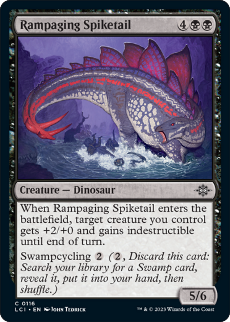 Rampaging Spiketail [The Lost Caverns of Ixalan] | Card Citadel