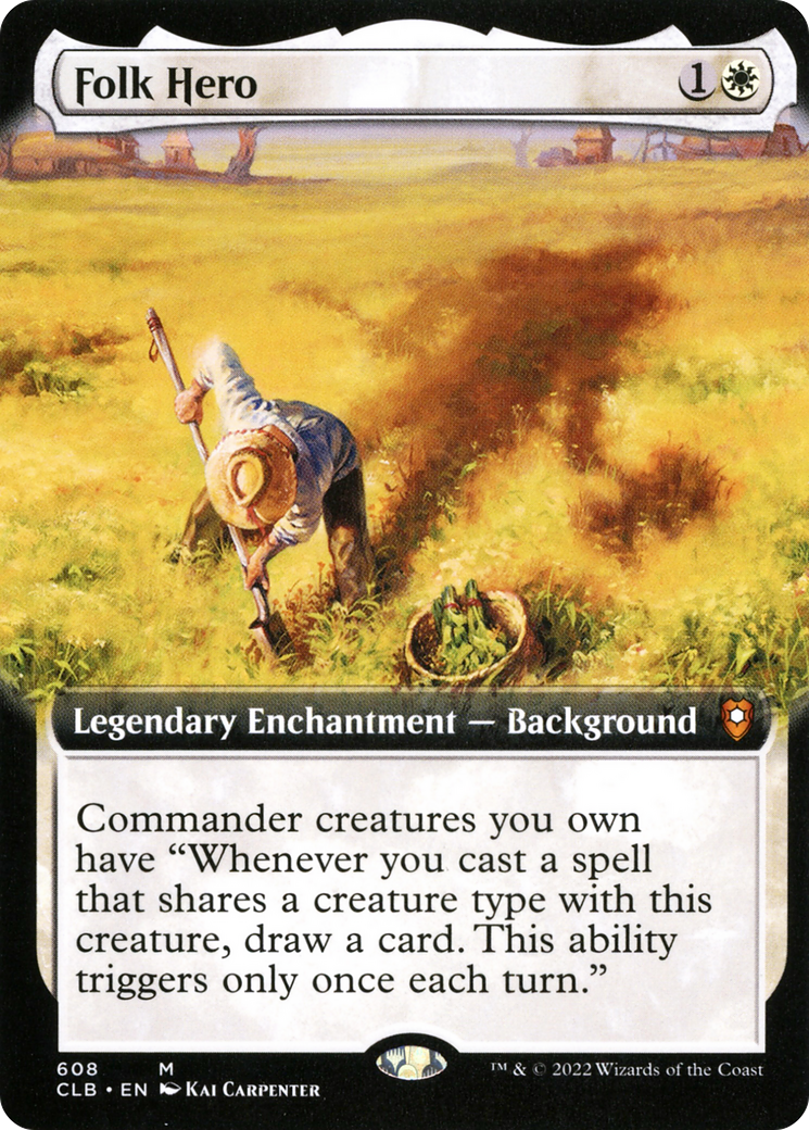 Folk Hero (Surge Foil) [Marvel Super Heroes Commander] | Card Citadel