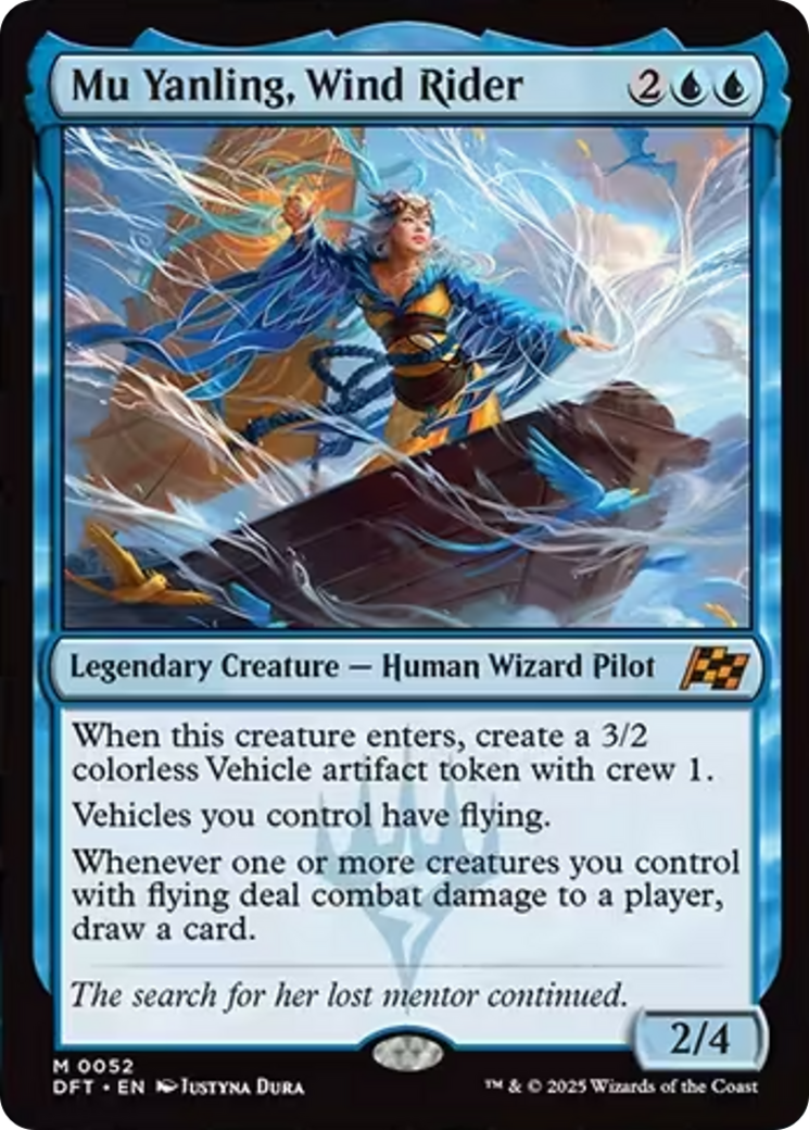 Mu Yanling, Wind Rider [Aetherdrift] | Card Citadel