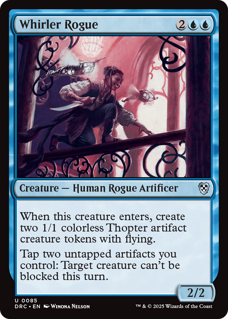 Whirler Rogue [Aetherdrift Commander] | Card Citadel