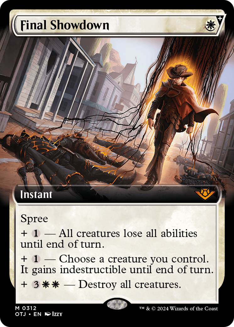 Final Showdown (Extended Art) [Outlaws of Thunder Junction] | Card Citadel